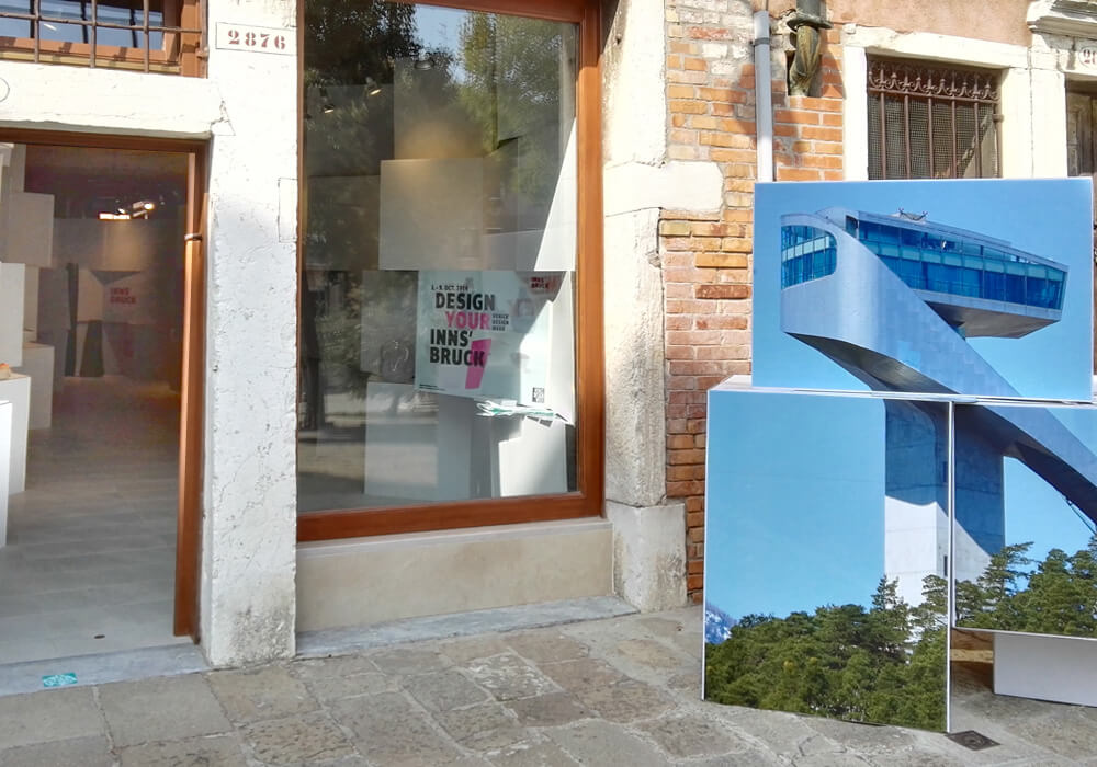 innsbruck promuove la città con architettura e design alla Venice Design Week