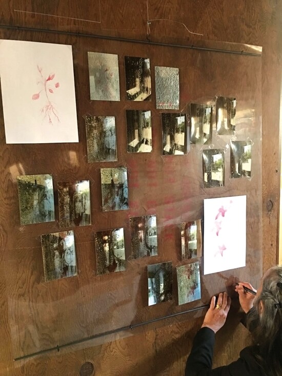 evento performativo Flow-er dell’artista Rossella Pavan