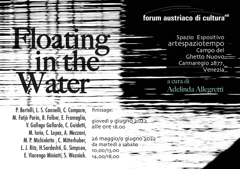 locandina mostra Floating in the Water